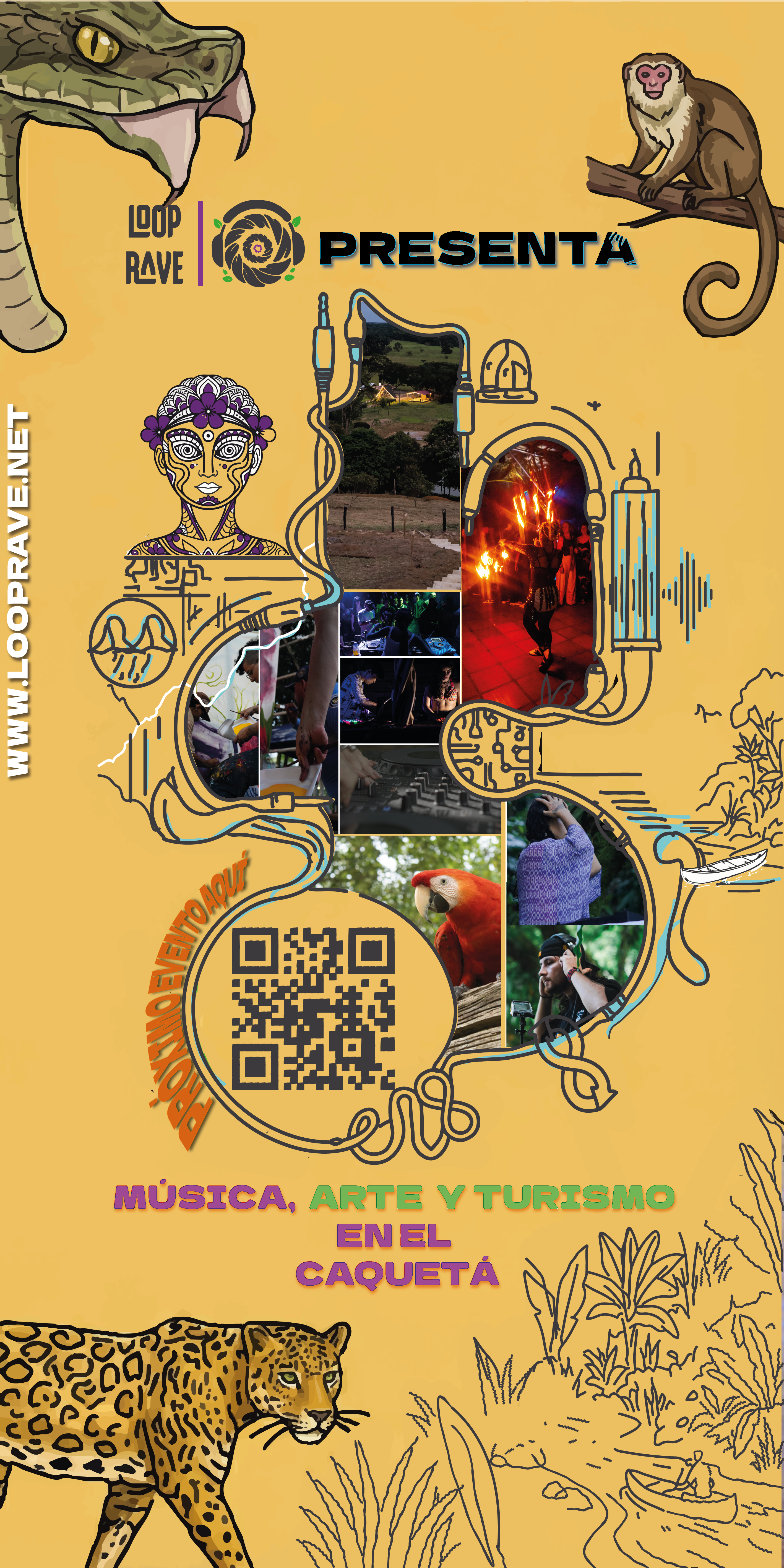 Loop Rave — Event Banners